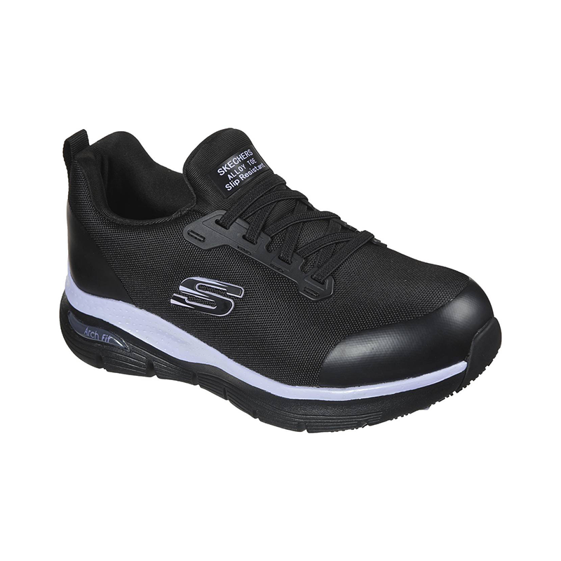 Skechers Zapatilla Mujer Seguridad Evzan Morado