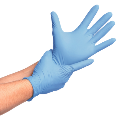 Guante de Vinilo Azul SYNMAX Topsafe (100u)