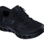 Skechers Work Glide Step Negro zapatilla ocupacional mujer Slip-ins Water Repellent vista perfil
