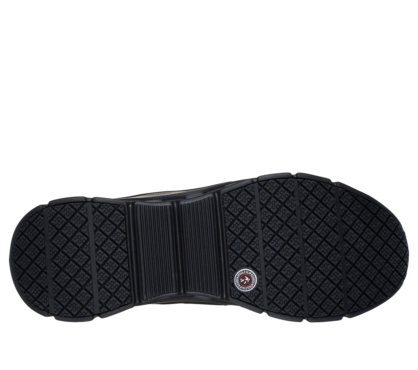 Skechers Work Glide Step Hombre Negro suela Slip Resistant SR antideslizante EVA caucho Glide-Step
