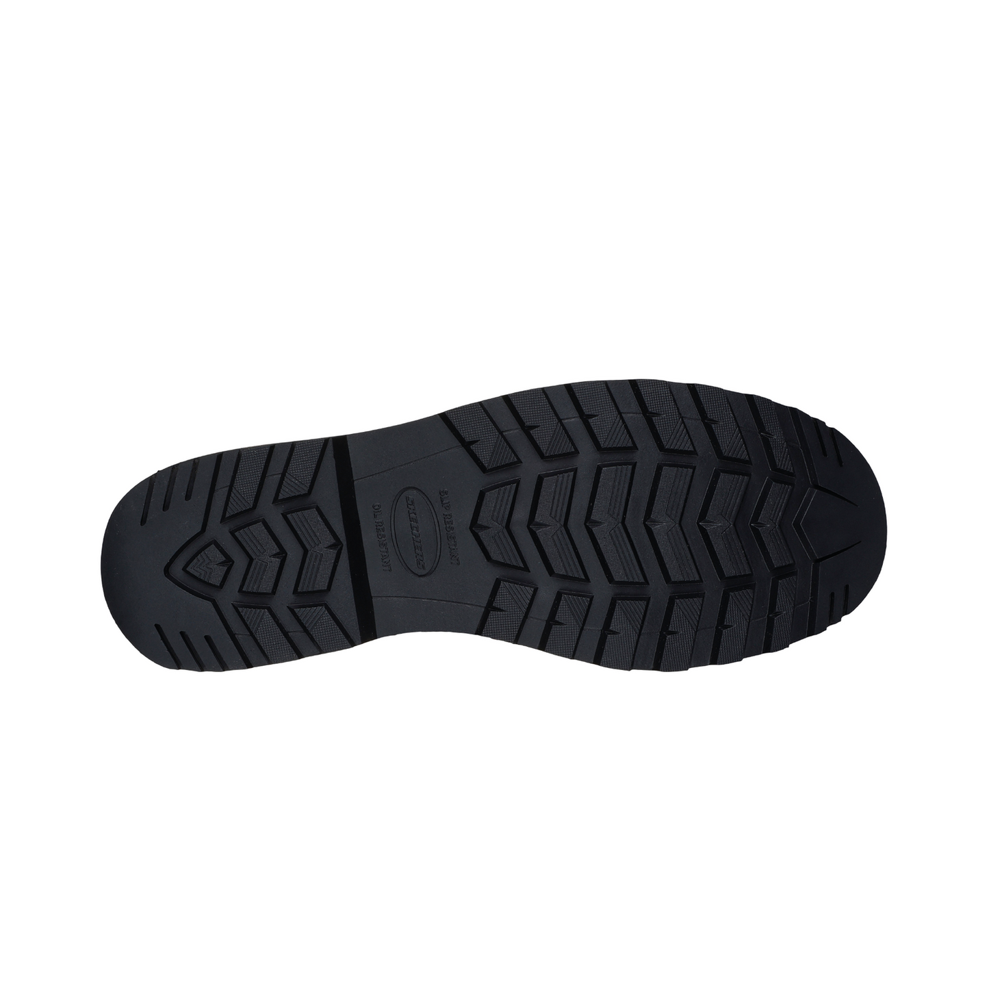 Skechers Work Longrider Café botín seguridad hombre cuero genuino vista trasera
