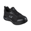 Skechers Work Evzan Negro total zapatilla seguridad mujer vista frontal