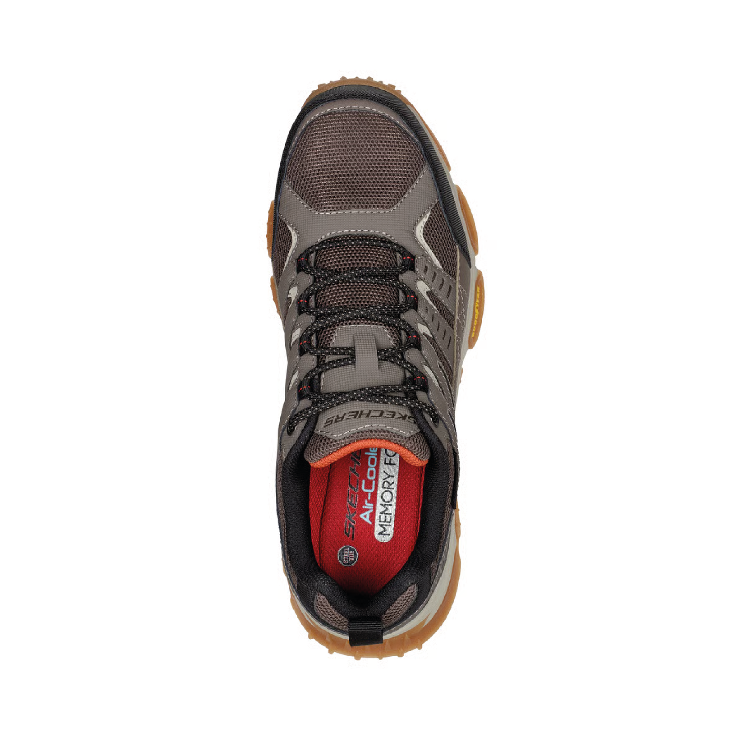 Skechers Zapatilla Hombre Seguridad Arcket Café