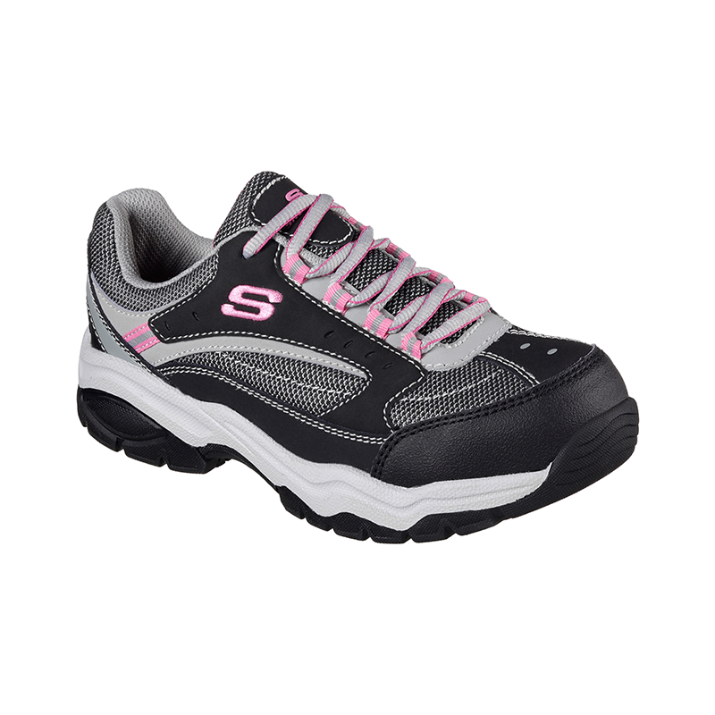 Zapatilla de Seguridad Skechers Biscoe Rosado