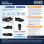 Zapatilla Ocupacional Skechers Squad Sr