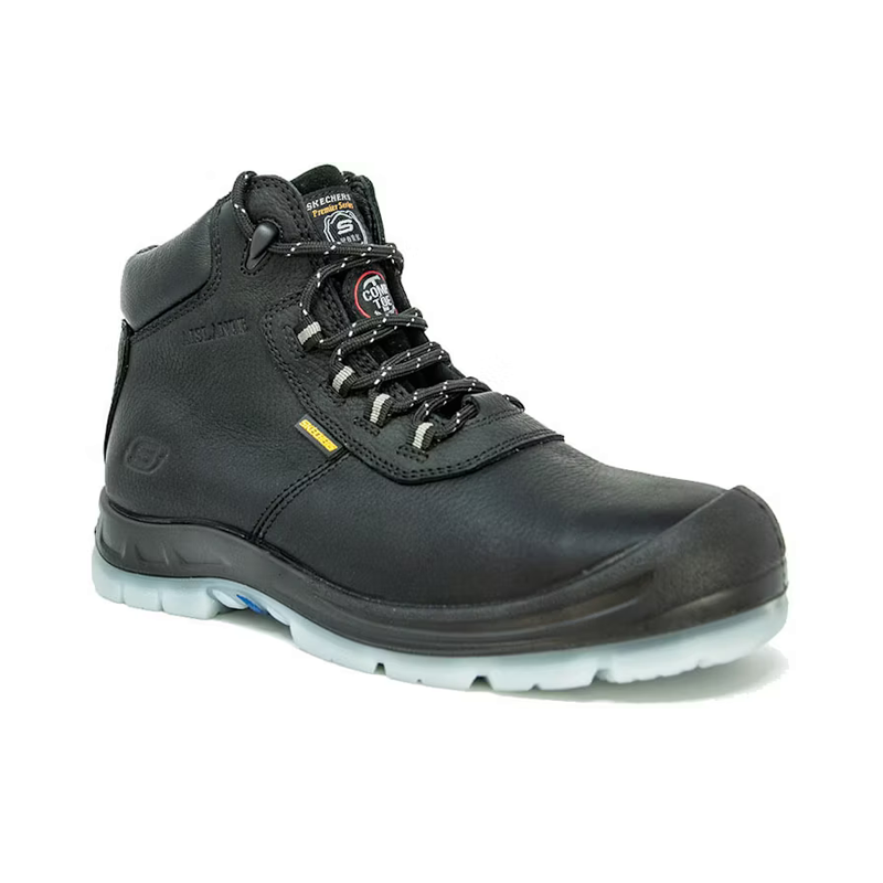 Botin Seguridad Skechers Hammer High Negro