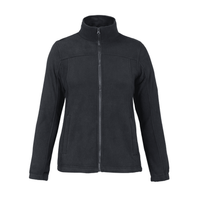 Chaqueta Micropolar Antipiling Mujer Negro Topsafe