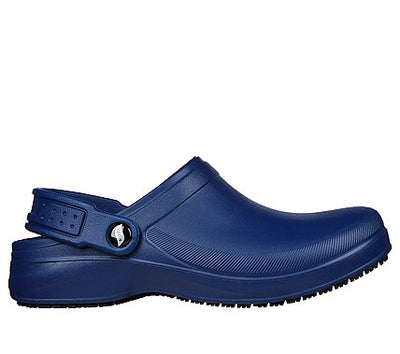 Skechers Zueco Mujer Trabajo Riverbound Azul