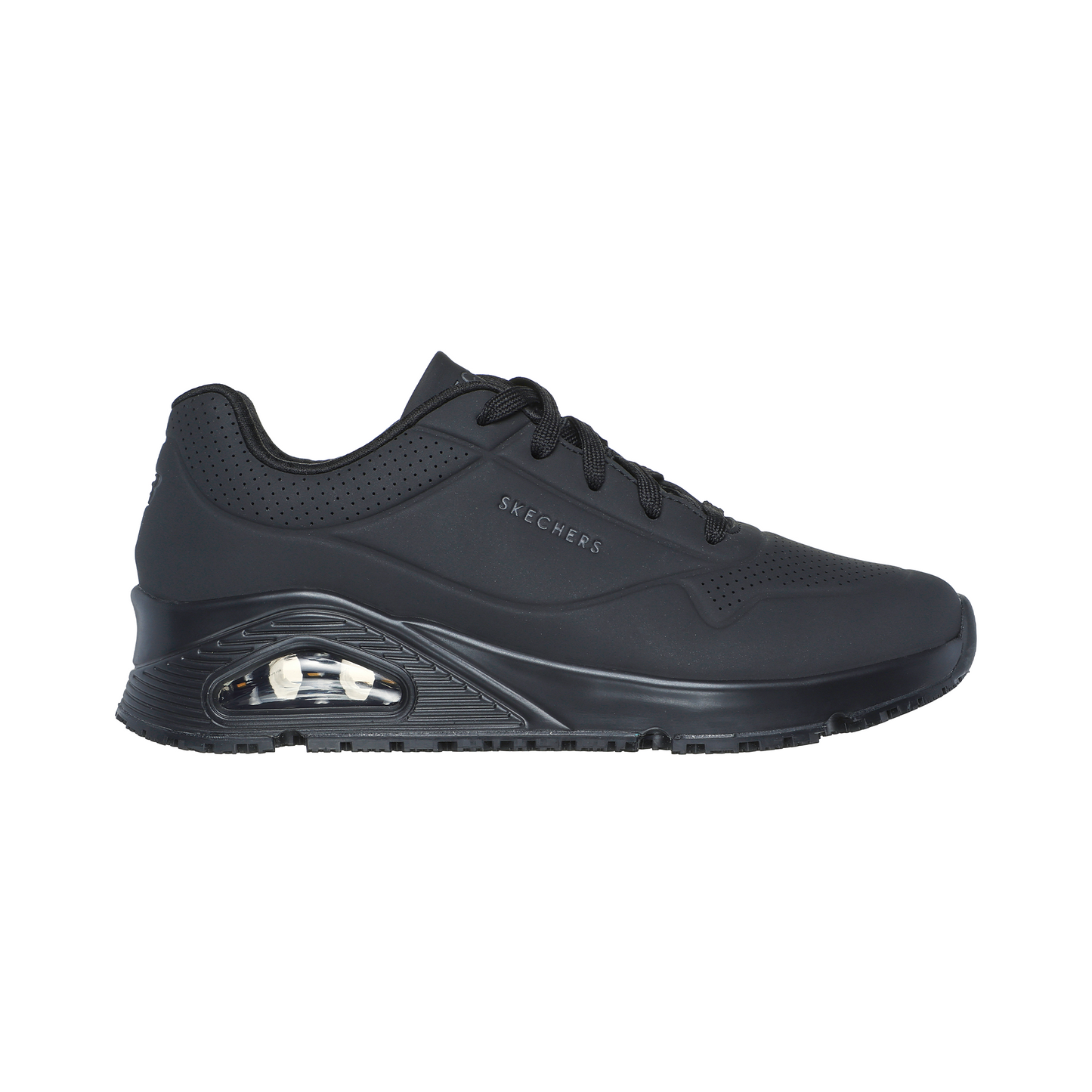 Zapatilla Ocupacional Skechers Uno Black