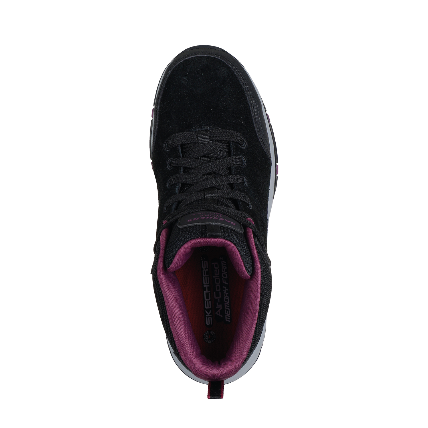 Skechers Work Trego Negro suela antideslizante SR resistente hidrocarburos grabados alta tracción